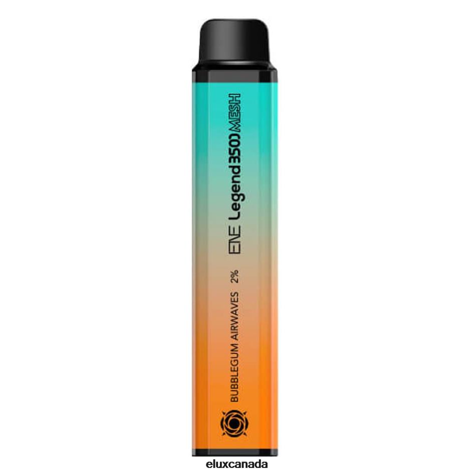 Elux ENE Legend 3500 Mesh Disposable Vape Bubblegum Airwaves FHP8R130 - Vape Brands In Canada