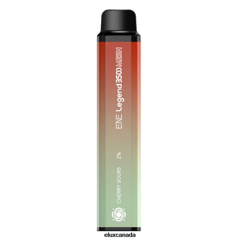 Elux ENE Legend 3500 Mesh Disposable Vape Cherry Sour FHP8R132 - Elux Flavours Canada