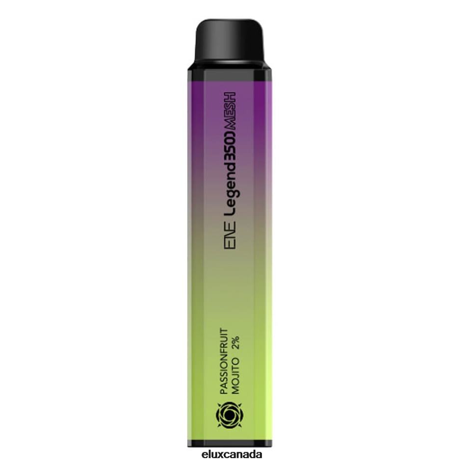 Elux ENE Legend 3500 Mesh Disposable Vape Passion Fruit Mojito FHP8R133 - Elux Liquid Flavours