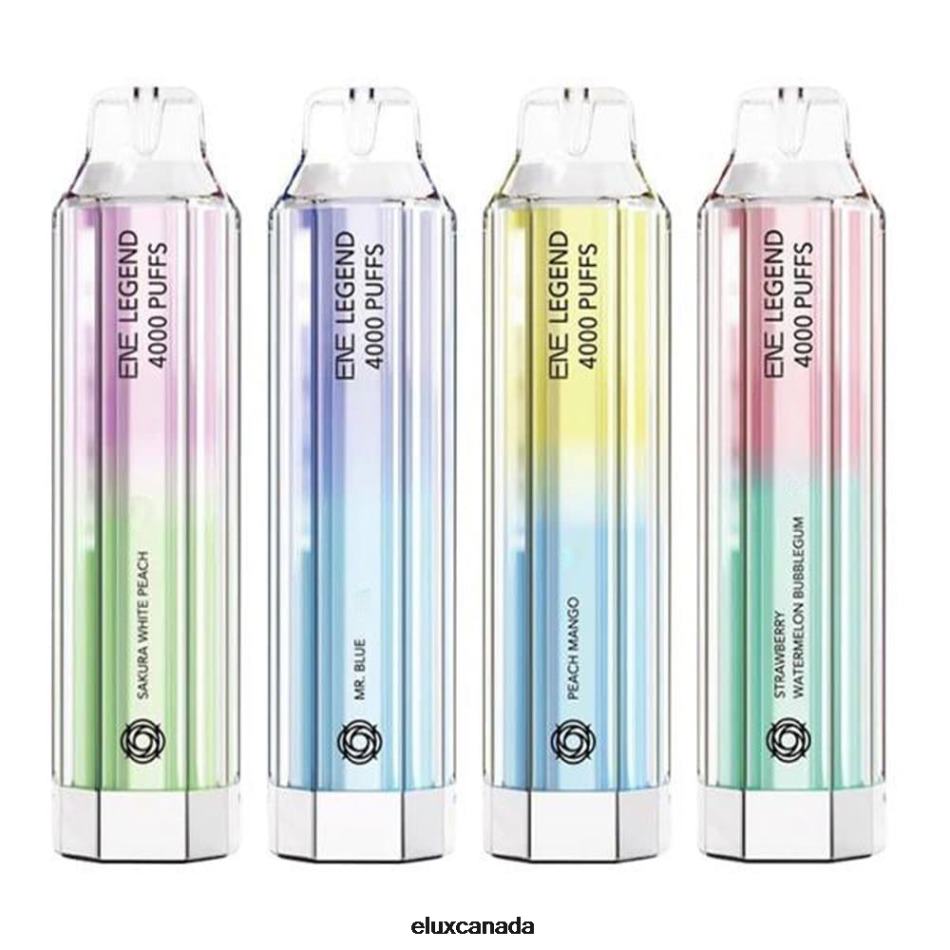 Elux ENE Legend 4000 Puffs Disposable Vape Fresh Menthol Mojito FHP8R155 - Elux Vape Flavours