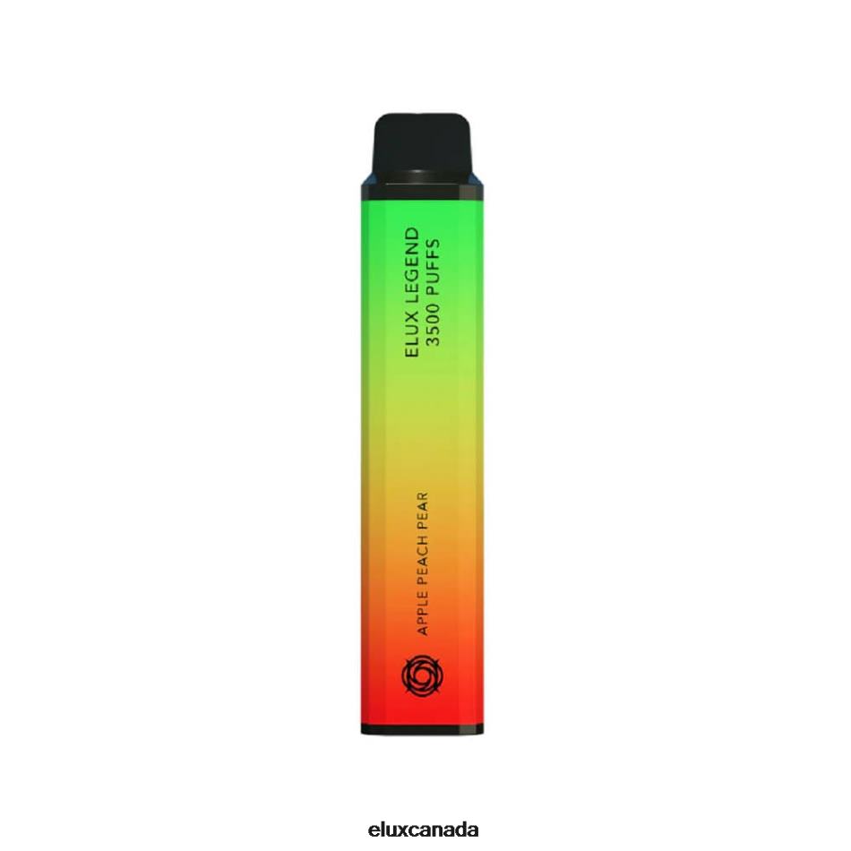 Elux Legend 3500 Puffs Disposable Vape Apple Peach Pear FHP8R75 - Elux Vape Flavours