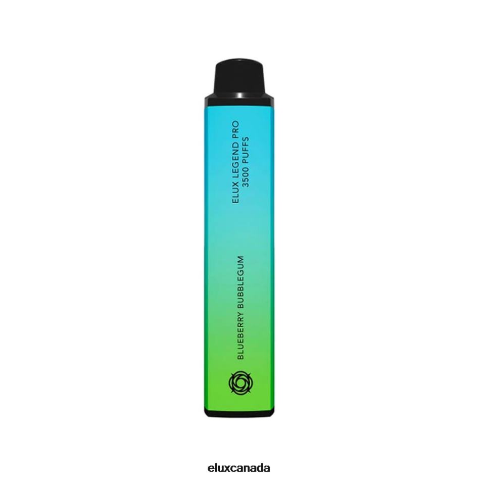 Elux Legend 3500 Puffs Disposable Vape Blueberry Bubblegum FHP8R37 - Elux Vape Review
