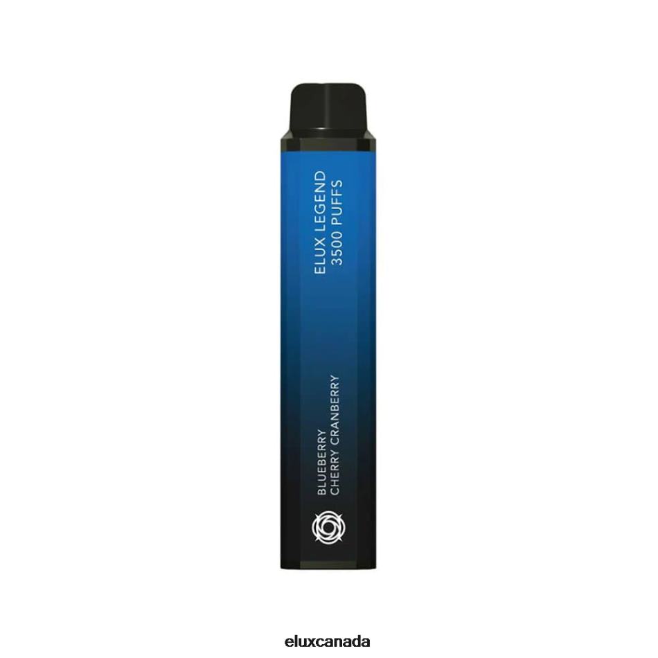 Elux Legend 3500 Puffs Disposable Vape Blueberry Cherry Cranberry FHP8R36 - Elux Vape Near Me