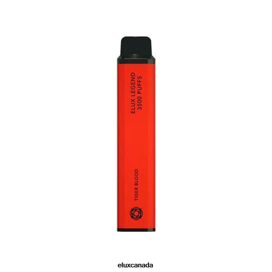 Elux Legend 3500 Puffs Disposable Vape Tiger Blood FHP8R39 - Elux Vape Canada