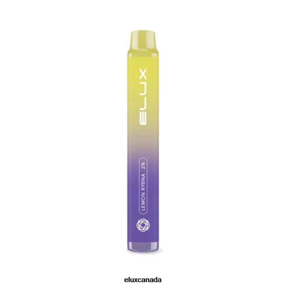 Elux Legend Mini Disposable Vape Lemon Rybna FHP8R99 - Elux Vape Canada