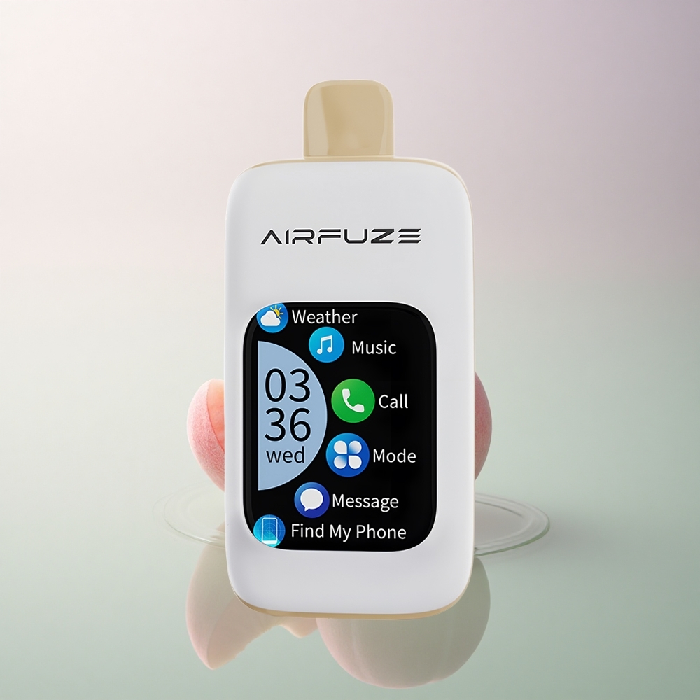AirFuze Smart 30000 Puffs Juicy Peach 5% Nicotine 900mAh Type-C