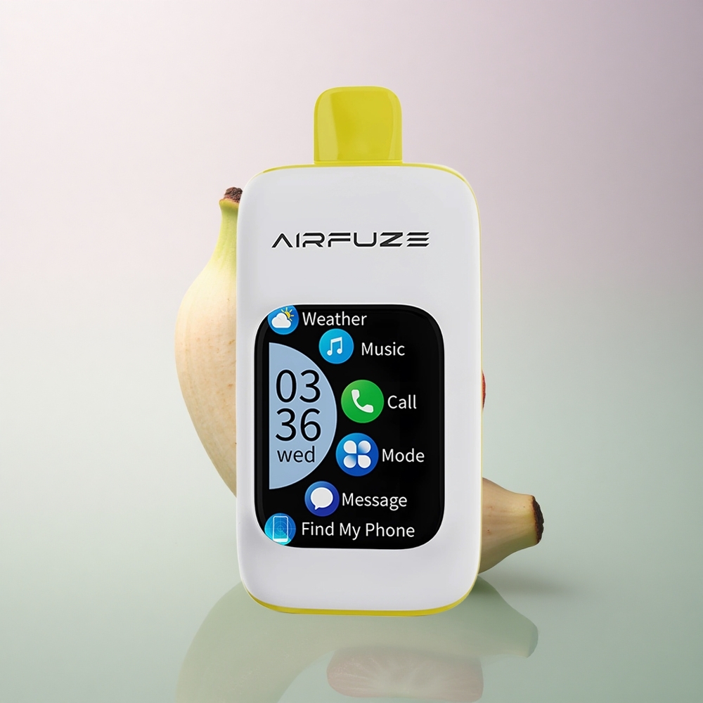 AirFuze Smart Pro 40000 Puffs Strawberry Banana 900mAh Wireless Music