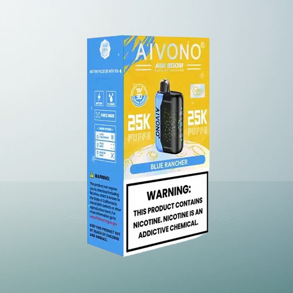 Aivono Aim Boom 25000 Puffs Blue Rancher 650mAh 1.2ohm Mesh