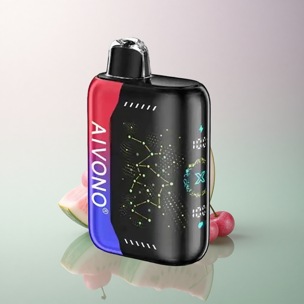 Aivono Aim Boom 25000 Puffs Iced Watermelon Cherry 650mAh 0% Nicotine