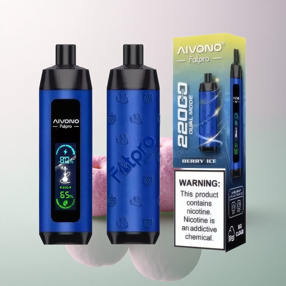 Aivono Aim Fatpro 22000 Puffs Berry Ice 5% Nicotine 600mAh