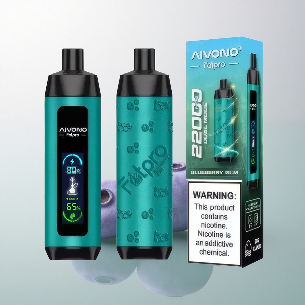 Aivono Aim Fatpro 22000 Puffs Blueberry Gun 600mAh 5% Nicotine