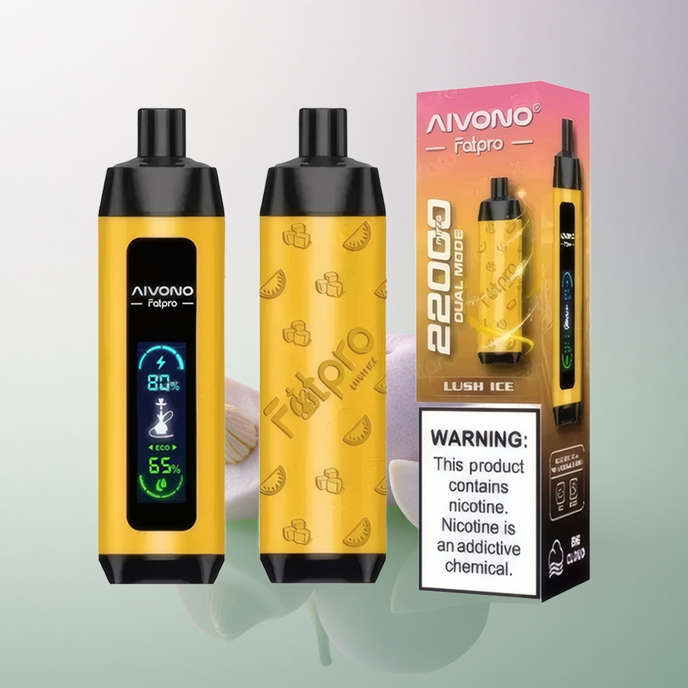 Aivono Aim Fatpro 22000 Puffs Lush Ice Eco 600mAh 5% Nicotine