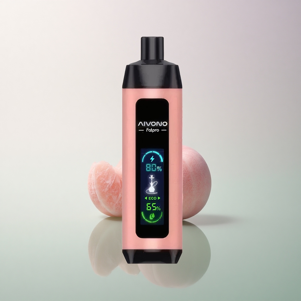 Aivono Aim Fatpro 22000 Puffs Peach Ice 28ml 600mAh 5% Nicotine