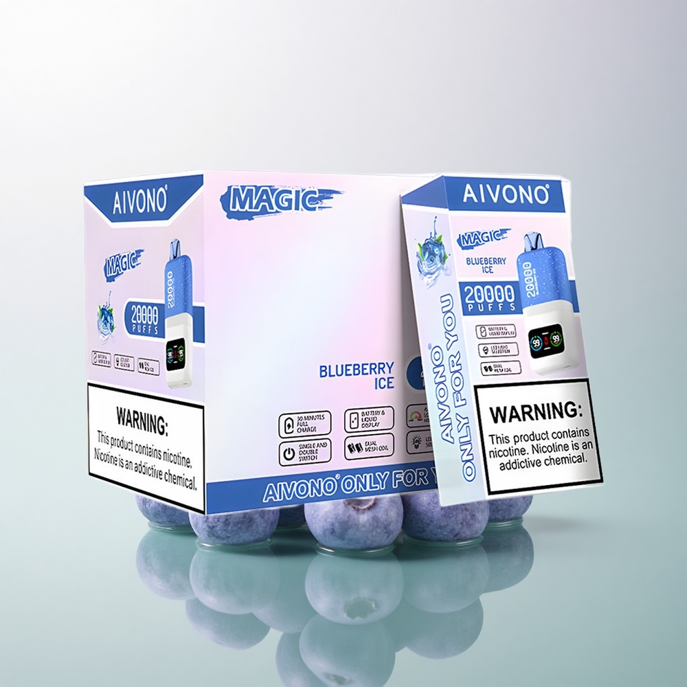 Aivono Aim Magic 20000 Puffs Blueberry Ice Dual Mesh 600mAh