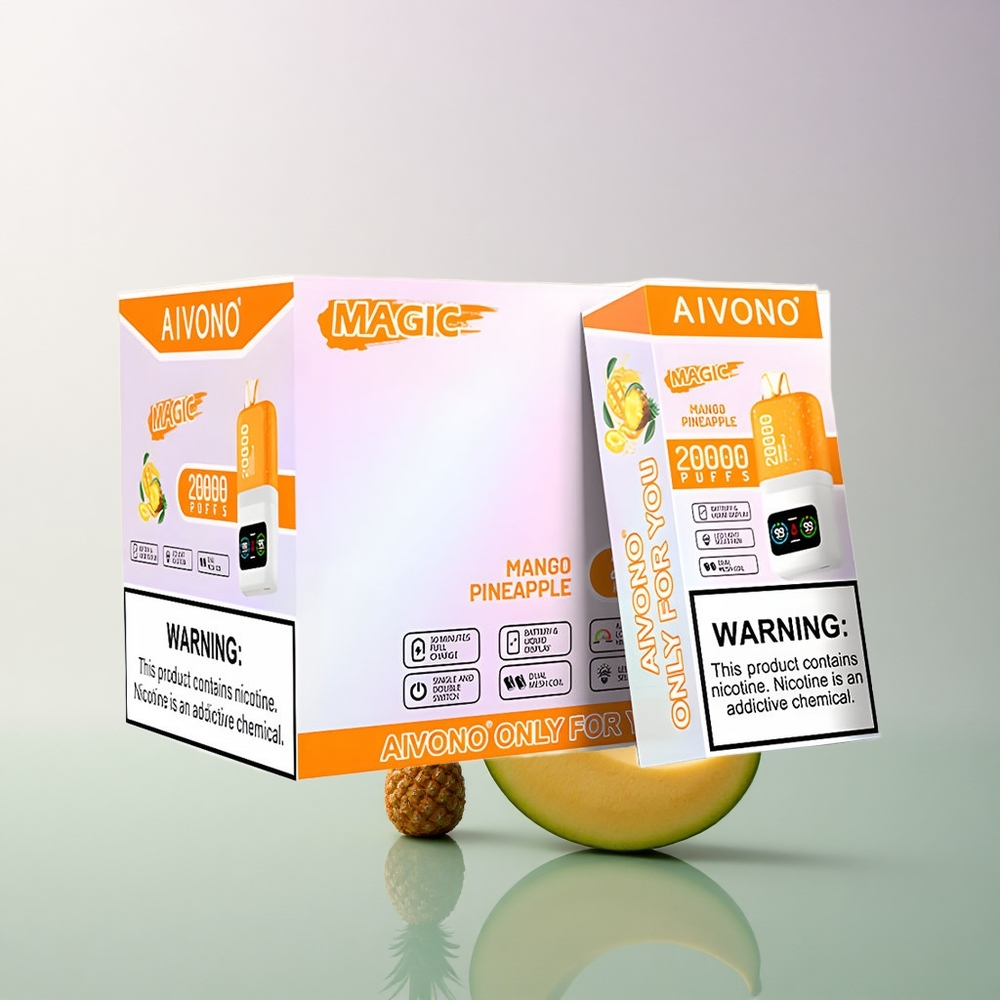 Aivono Aim Magic 20000 Puffs Mango Pineapple Dual Mesh 600mAh 5% Nicotine