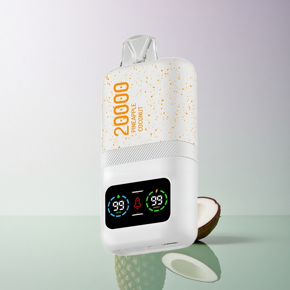 Aivono Aim Magic 20000 Puffs Pineapple Coconut Dual Mesh 5% Nicotine 600mAh