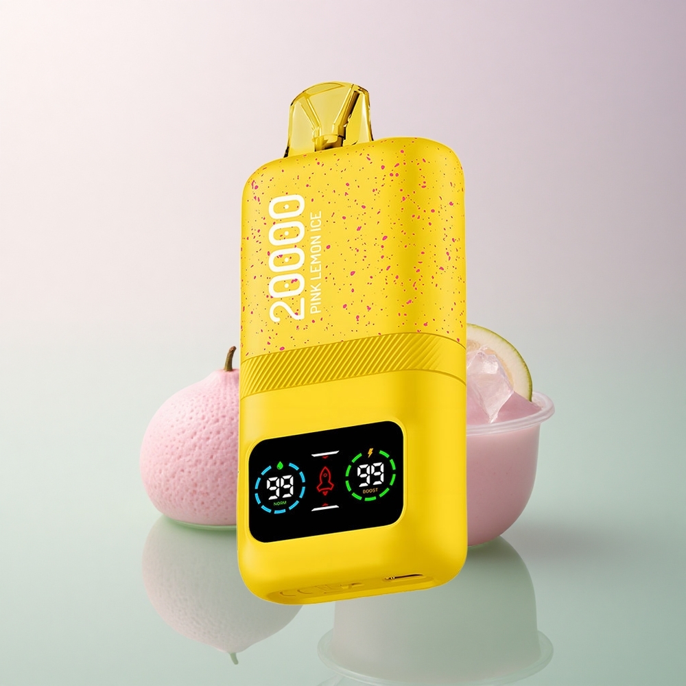 Aivono Aim Magic 20000 Puffs Pink Lemon Ice 5% Nicotine 600mAh Dual Mesh