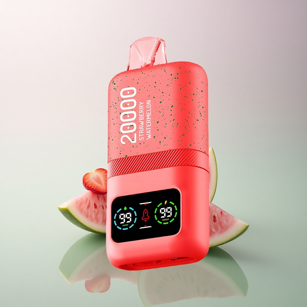 Aivono Aim Magic 20000 Puffs Strawberry Watermelon Dual Mesh 5% Nicotine 600mAh