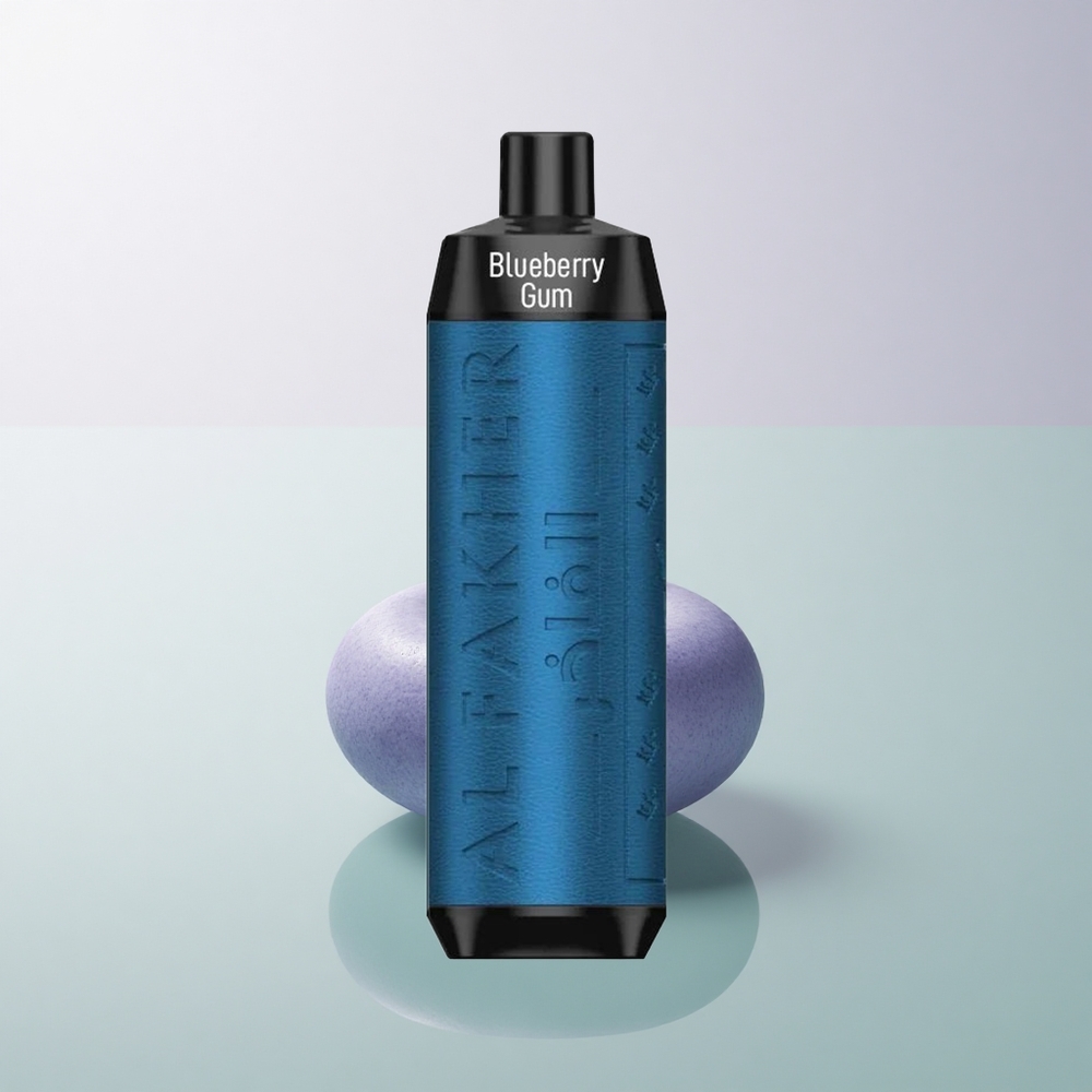 Al Fakher Crown Bar 8000 Crystal Blueberry Gum 600mAh USB-C 18mL Nicotine