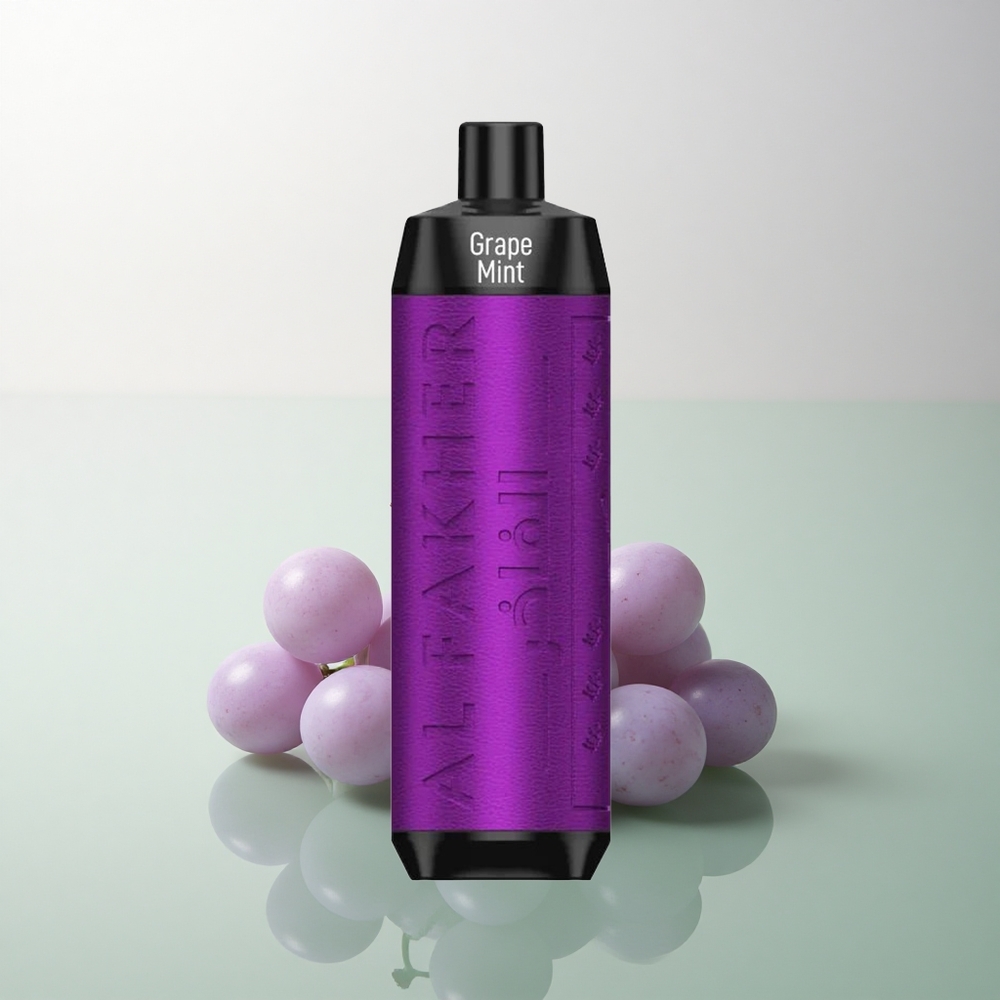 Al Fakher Crown Bar 8000 Crystal Grape Mint 600mAh 18ml Nicotine 5mg