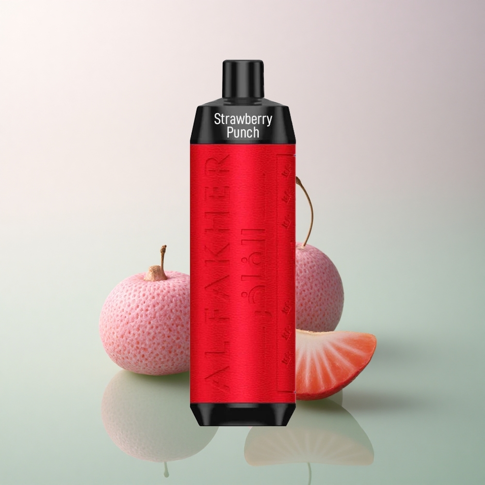 Al Fakher Crown Bar 8000 Crystal Strawberry Punch 600mAh 18ml 5mg Nicotine