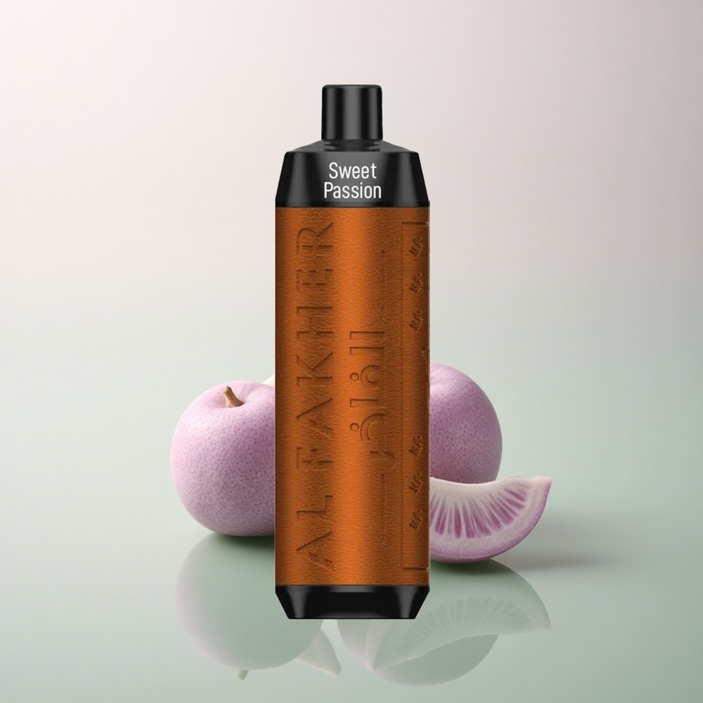 Al Fakher Crown Bar 8000 Crystal Sweet Passionfruit 600mAh 18mL 5mg Nicotine