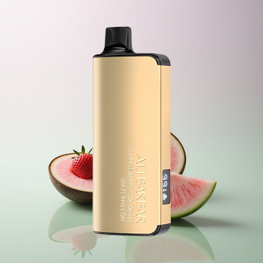 Alibarbar Ingot 9000 Puffs Strawberry Coconut Watermelon 2350mAh LED