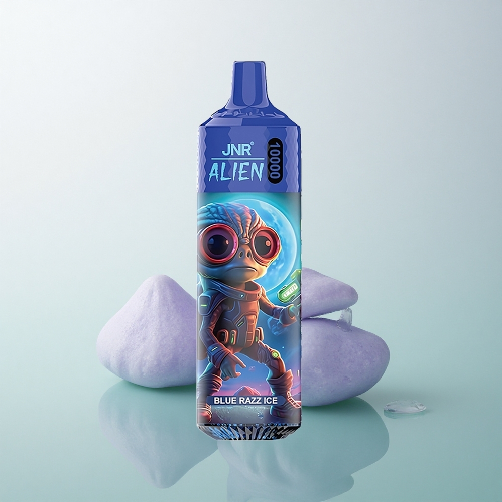 JNR Alien 10000 Blue Razz Ice Mesh 850mAh