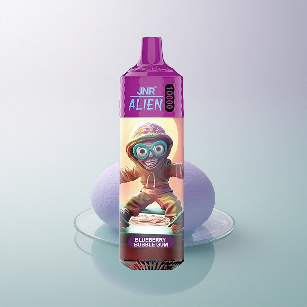 JNR Alien 10000 Blueberry Bubble Gum 850mAh 1.2Ohm