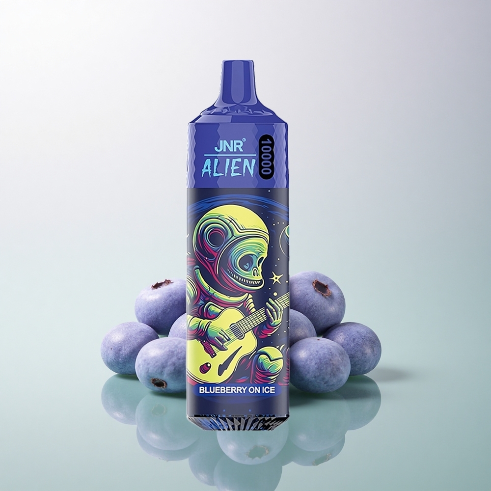 JNR Alien 10000 Blueberry On Ice with 850mAh and LED Lights