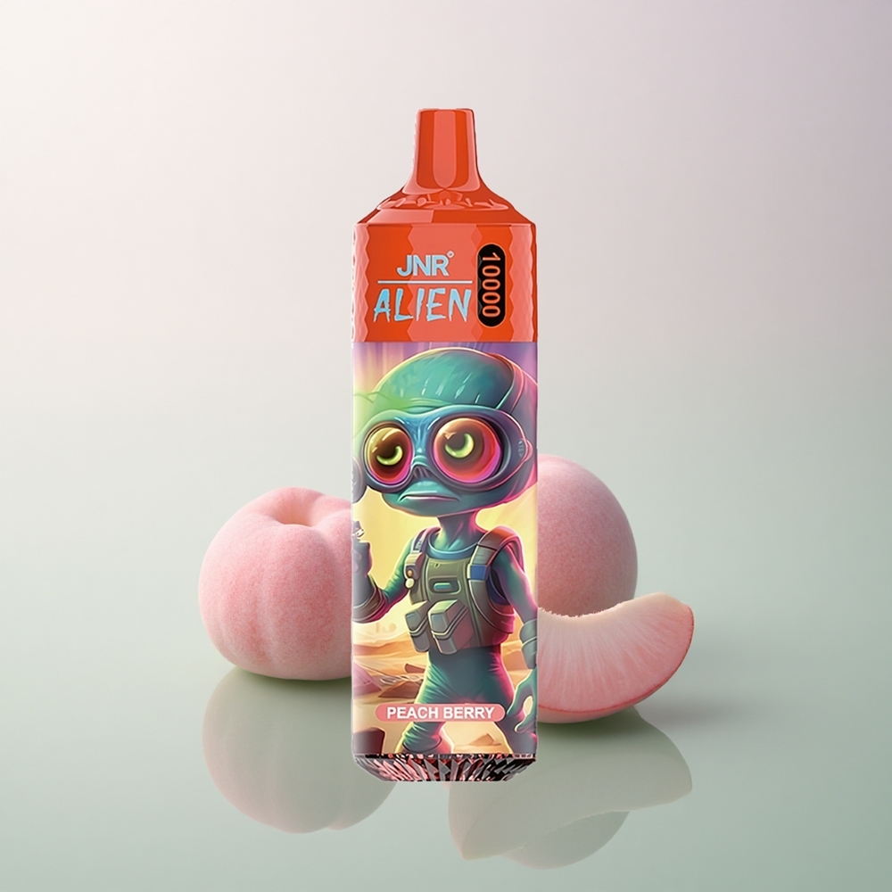 JNR Alien 10000 Peach Berry 850mAh 20ml RGB