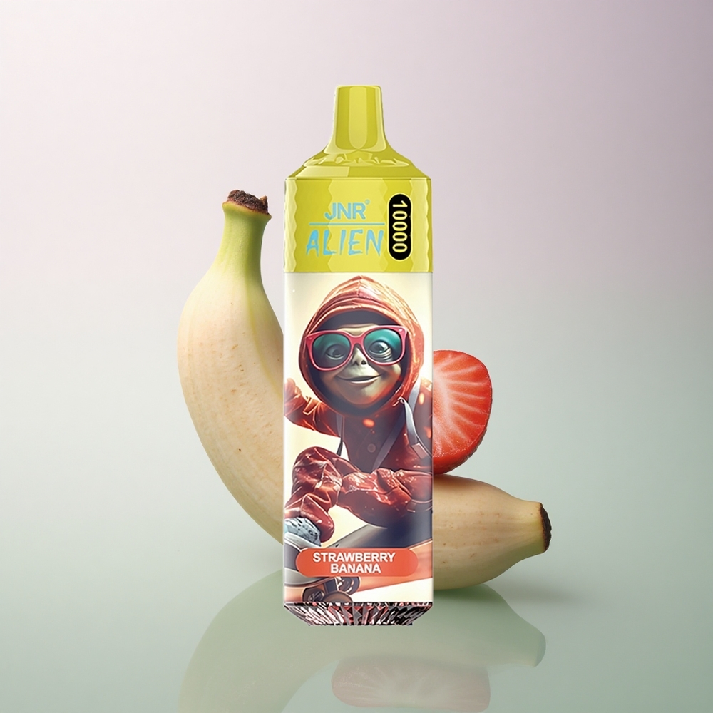 JNR Alien 10000 Strawberry Banana 850mAh 20ml