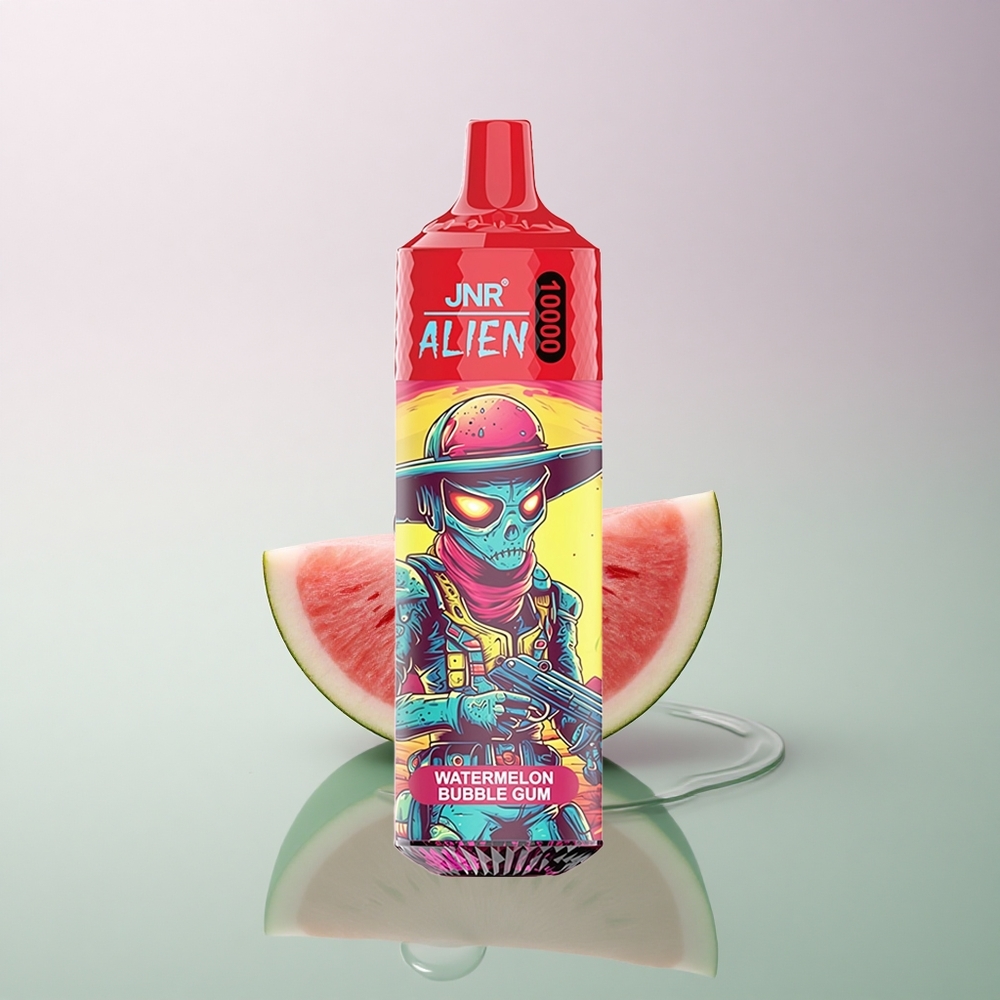 JNR Alien 10000 Watermelon Bubble Gum 850mAh RGB LED