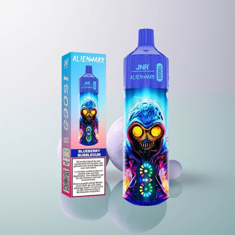 JNR Alien Max 18000 Blueberry Bubblegum Dual Mesh 850mAh