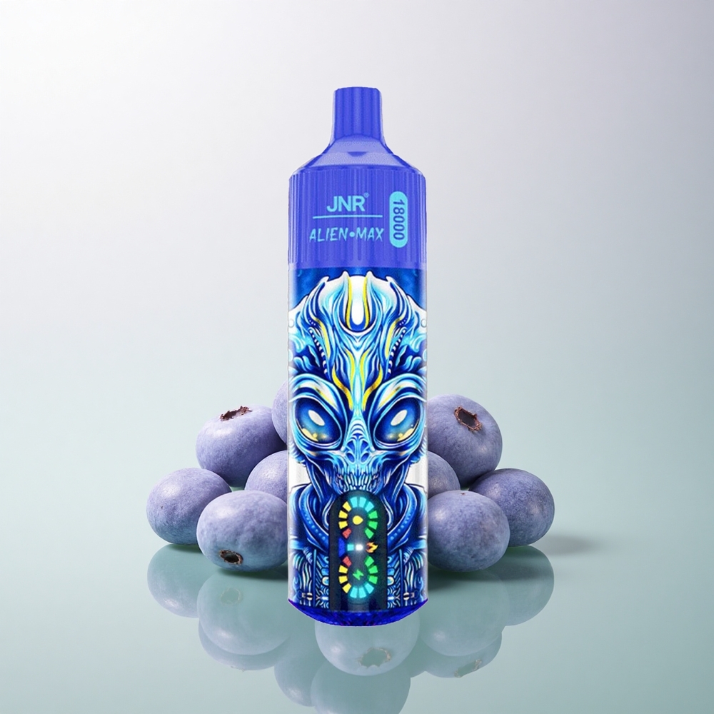 JNR Alien Max 18000 Blueberry On Ice with Dual Mesh Coil & 850mAh Battery