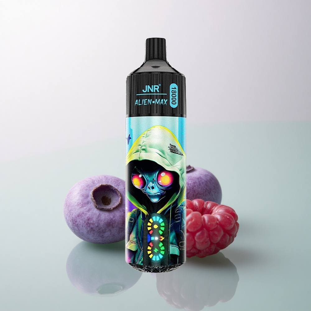 JNR Alien Max 18000 Blueberry Raspberry Dual Mesh 850mAh Type-C