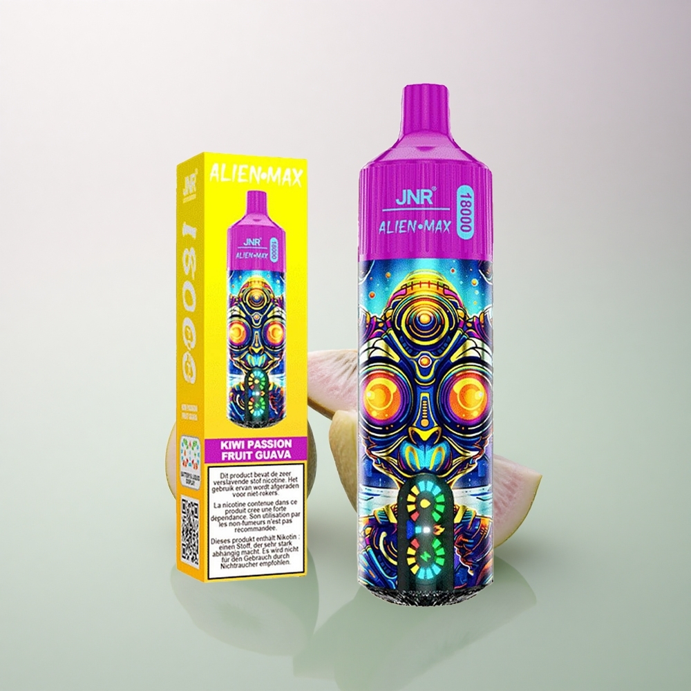 JNR Alien Max 18000 Kiwi Passion Fruit Guava Dual Mesh 850mAh