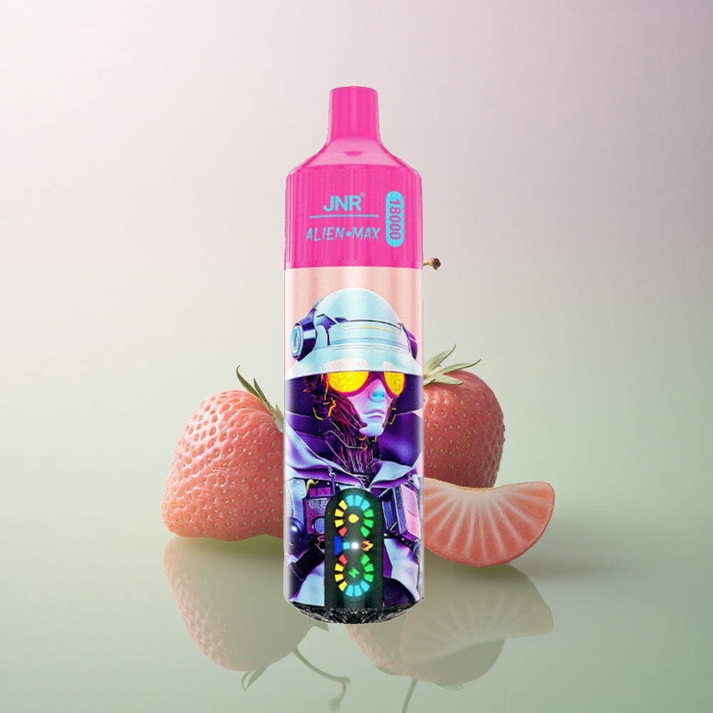 JNR Alien Max 18000 Strawberry Kiwi Dual Mesh 850mAh 28ml