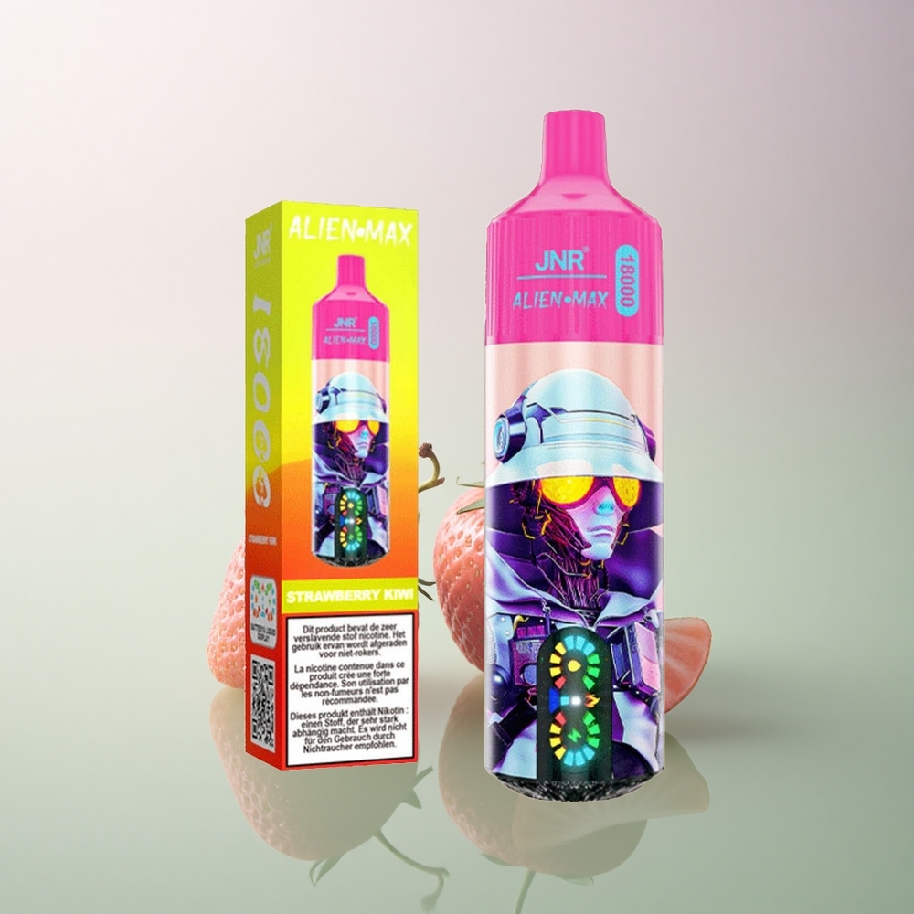 JNR Alien Max 18000 Strawberry Kiwi Dual Mesh 850mAh 28ml