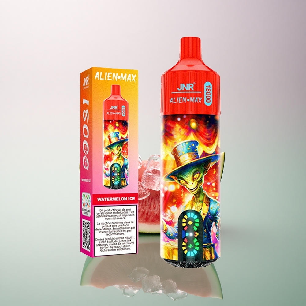 JNR Alien Max 18000 Watermelon Ice 850mAh Dual Mesh