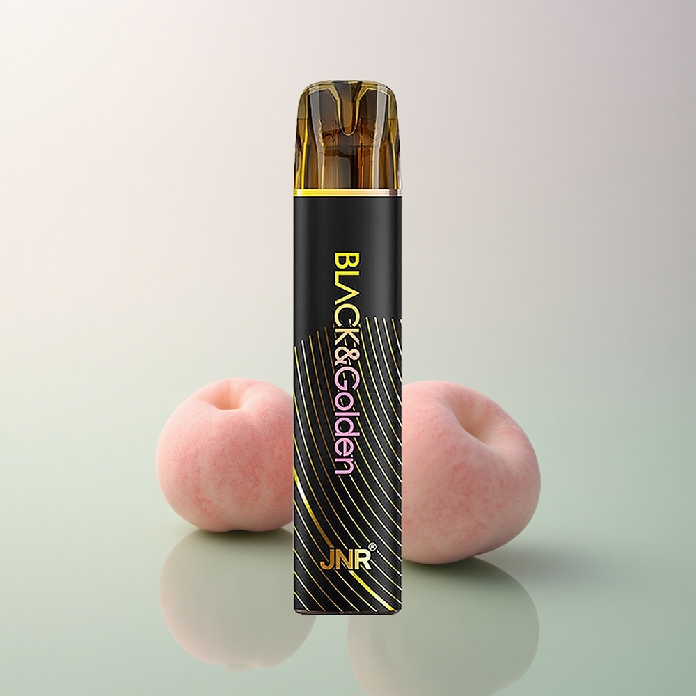 JNR Black&Golden 600+200 Peach Mango 550mAh 2ml 2% Nicotine