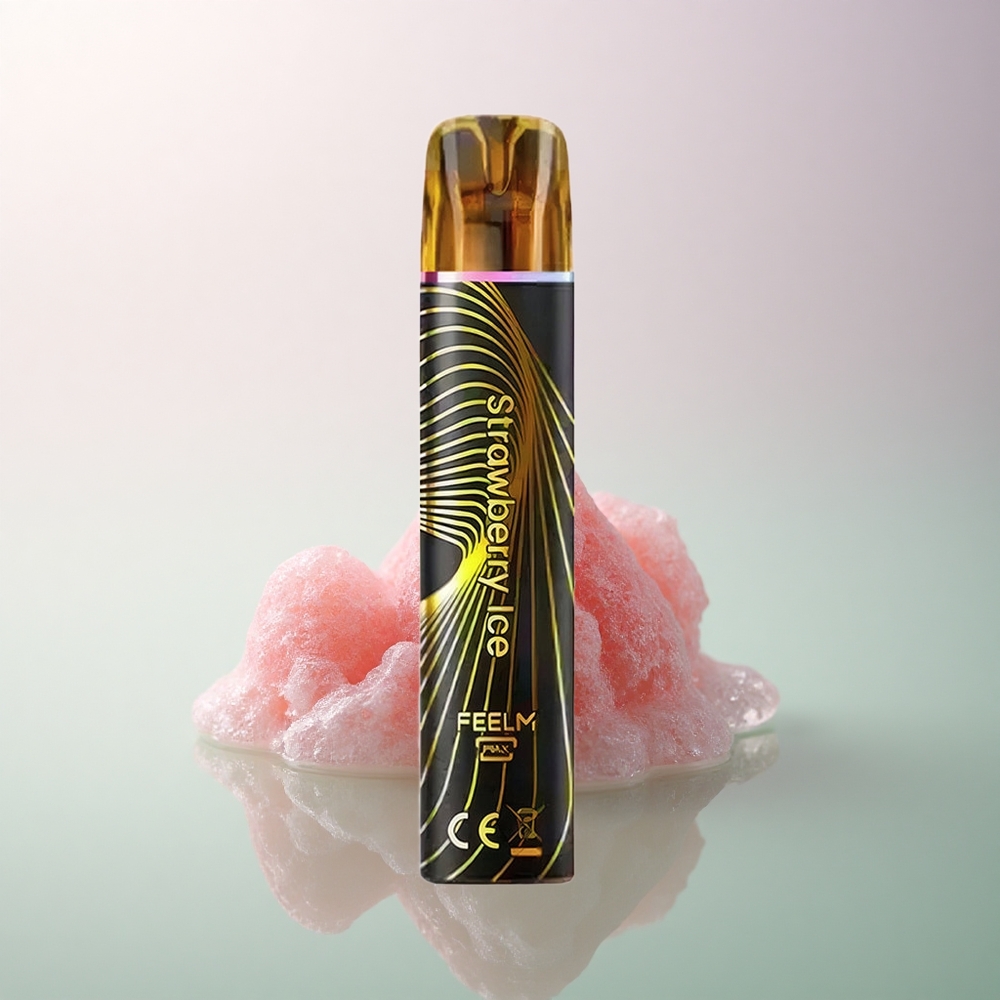 JNR Black&Golden 600+200 Strawberry Ice 550mAh 2ml Nicotine 2%