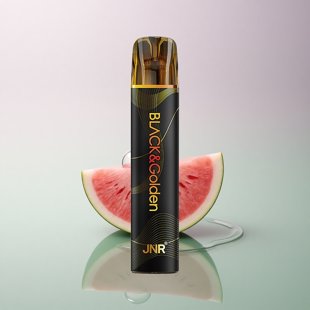 JNR Black&Golden 600+200 Watermelon Bubble Gum 550mAh 2ml Nicotine 2%