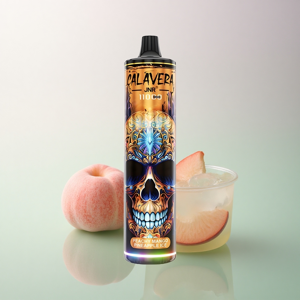 JNR Calavera 11000 Peach Mango Pineapple Ice 850mAh 21ml 5% Nicotine