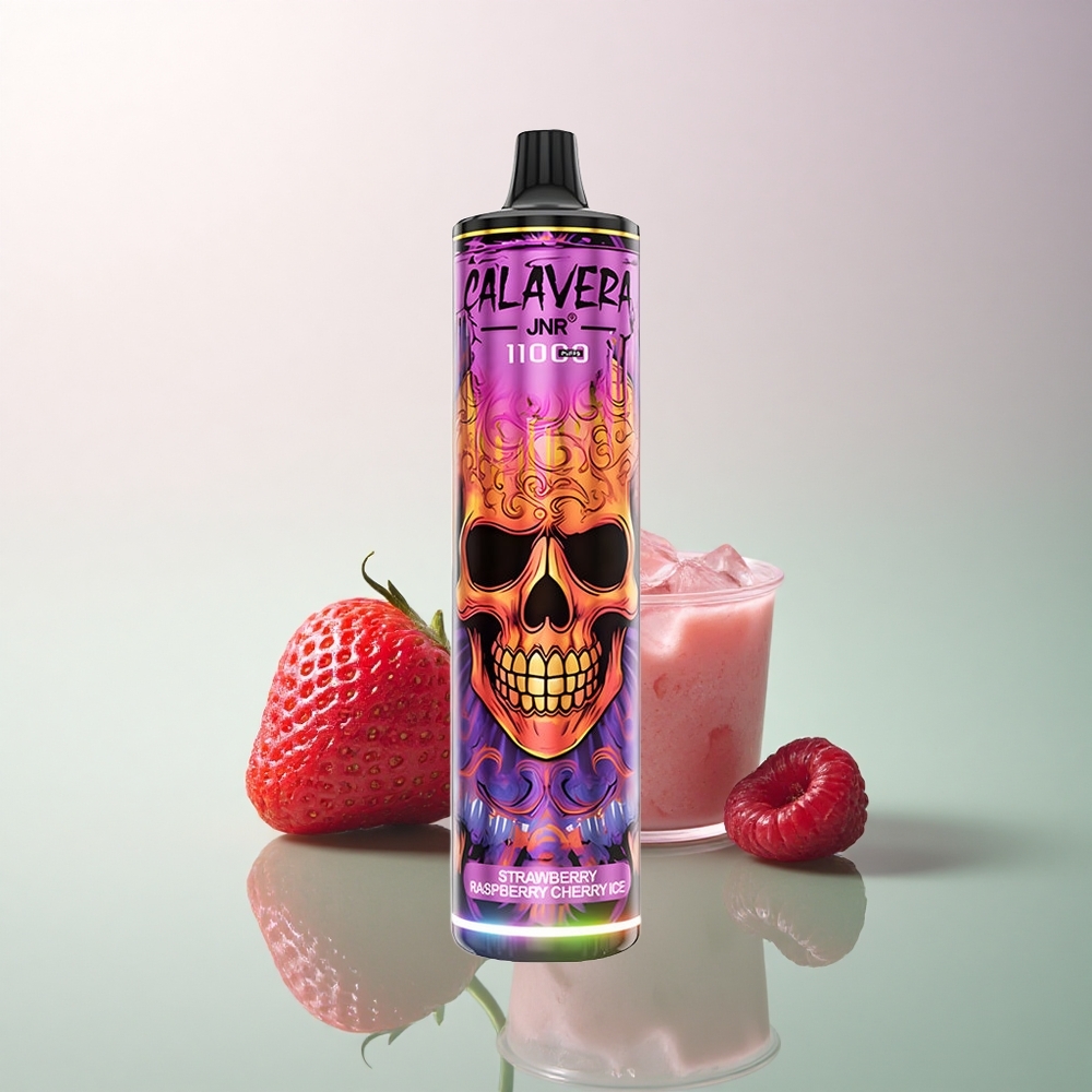 JNR Calavera 11000 Strawberry Raspberry Cherry Ice 850mAh Type-C 21ml
