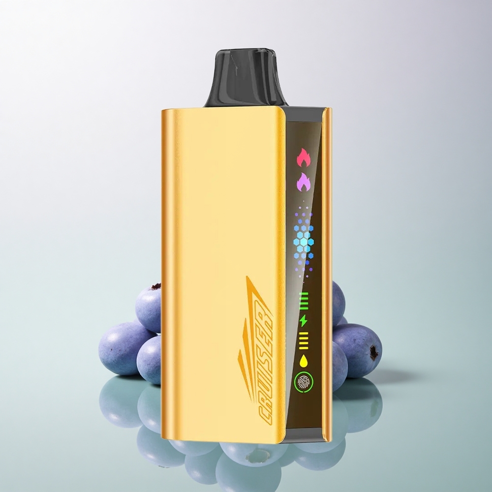 JNR Cruiser 12000 Blueberry Blast Dual Mesh Aluminum 3500mAh