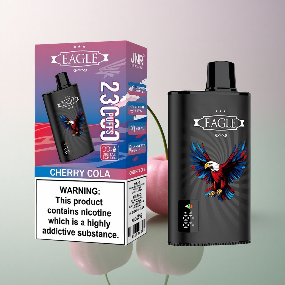 JNR EAGLE Smart 23000 Cherry Cola Digital Screen 750mAh Adjustable Airflow