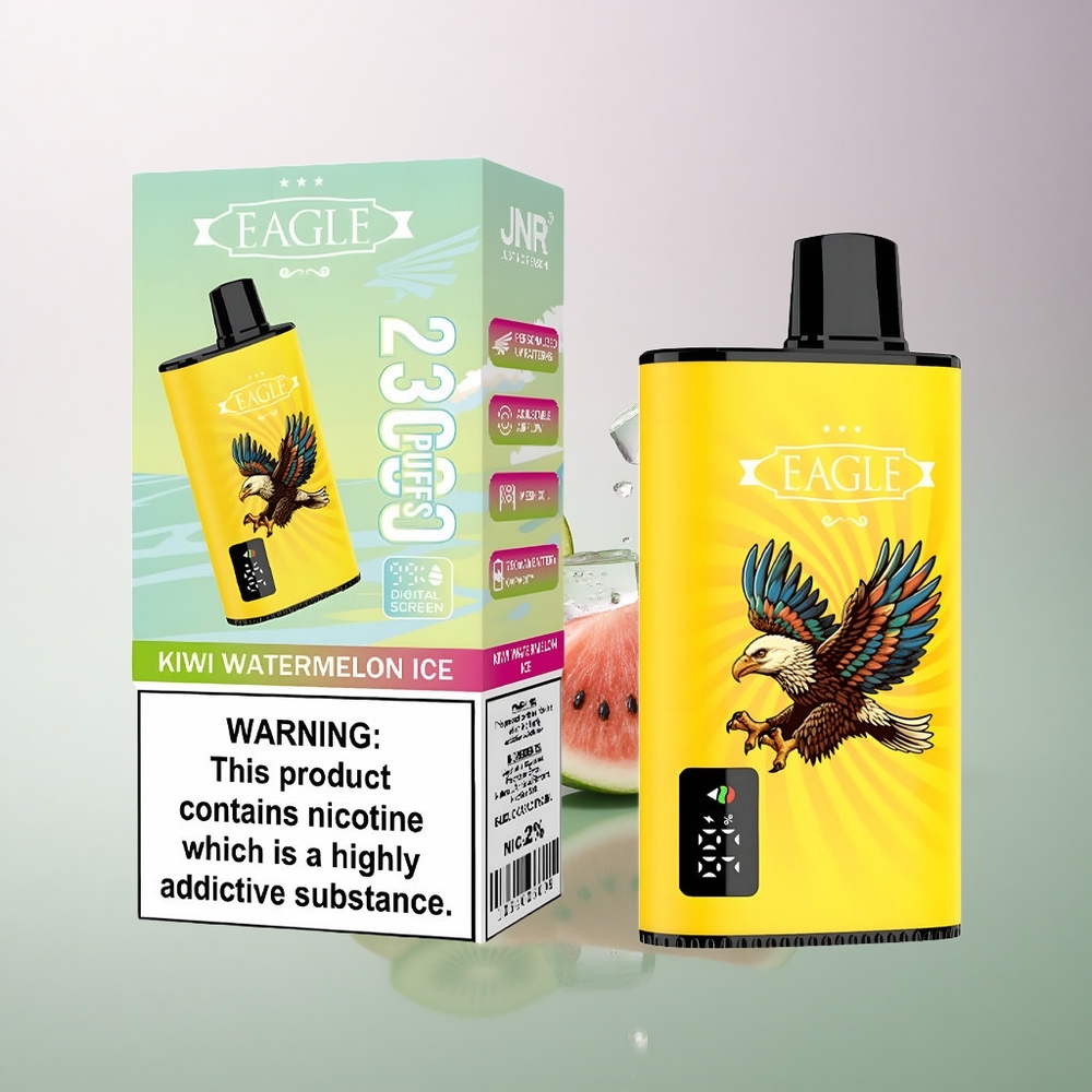 JNR EAGLE Smart 23000 Kiwi Watermelon Ice with 750mAh Battery and 2% Nicotine
