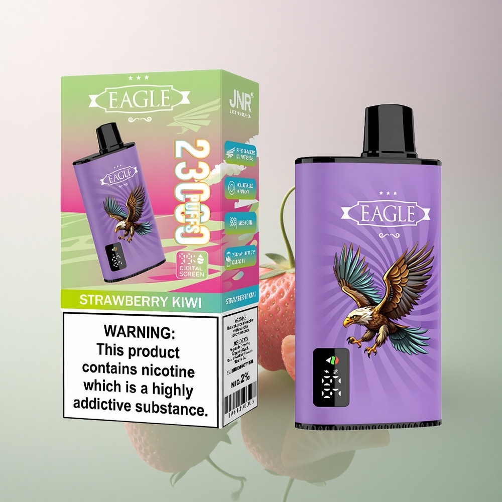 JNR EAGLE Smart 23000 Strawberry Kiwi Digital Screen 750mAh 2% Nicotine