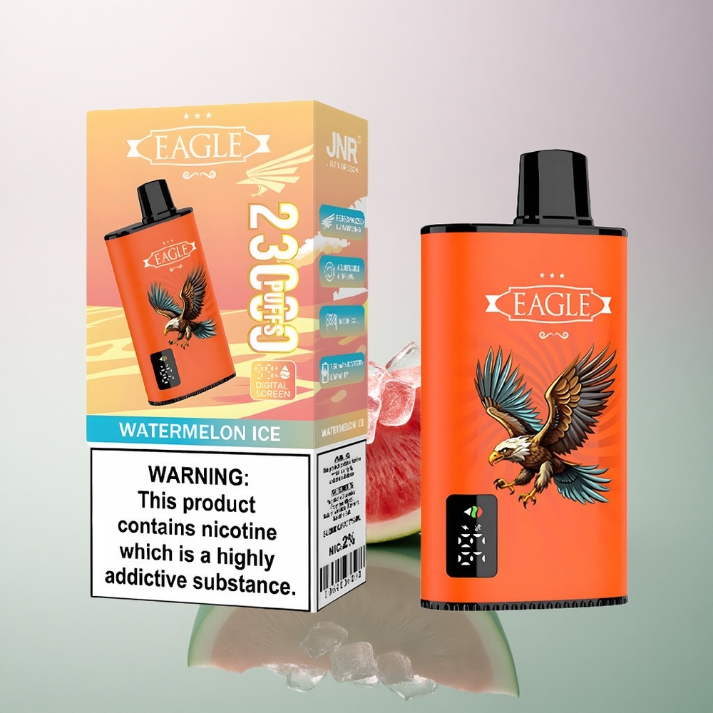 JNR EAGLE Smart 23000 Watermelon Ice Digital Screen 750mAh Adjustable Airflow